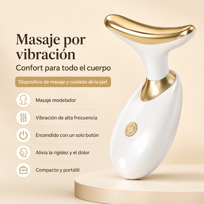 Estirador Facial EMS — uso en cuello y mandíbula para lifting V-Line | Lumus One