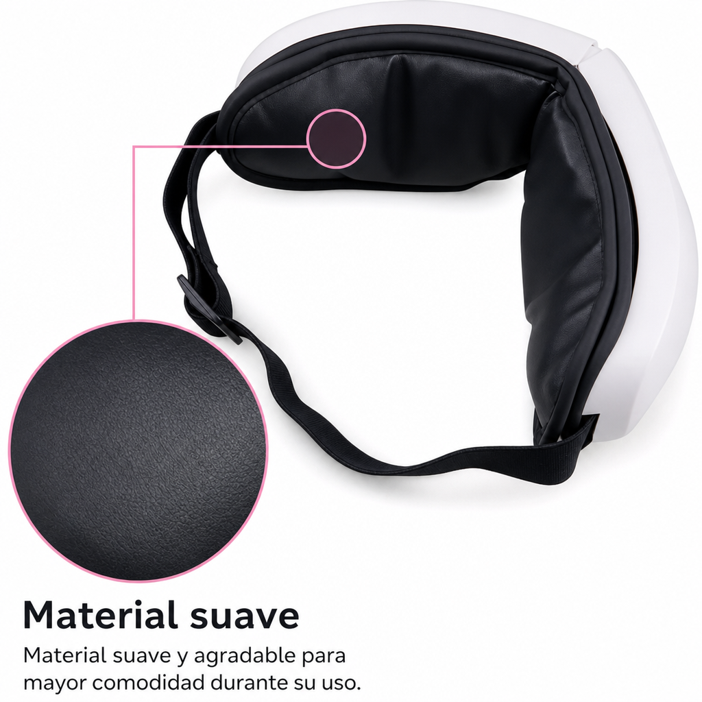 Masajeador de Ojos 6D - tecnología de vibración y calor terapéutico