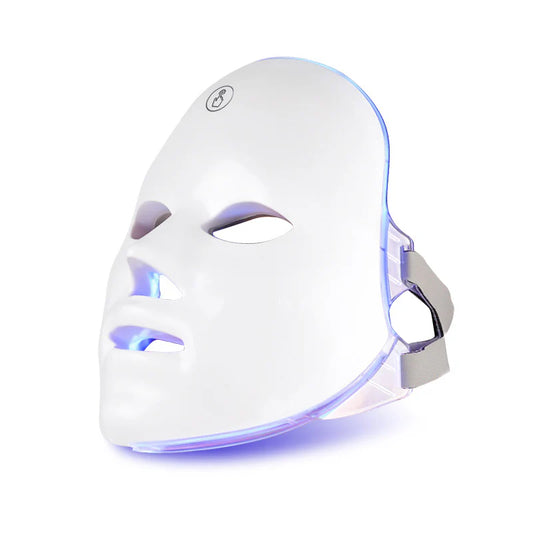 Mascarilla Facial LED 7 Colores — vista frontal sobre fondo blanco | Lumus One